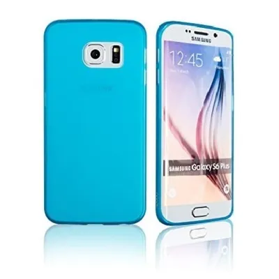 Zdjęcie produktu dla Ultra Slim Soft Cover Light Blue dla Samsung Galaxy S6 Edge