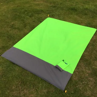 Produktbild von Licht Gewicht Sand er Strand Matte Im Freien Reise Camping Strand Matte Tragbare Faltbare Picknick Decke, Grün