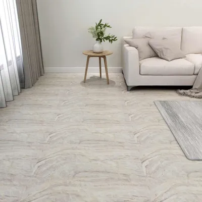 Produktbild von Möbel Bodenplanken Braun und Beige 5,11 m² 55 stk. PVC - Terrassenfliesen &56018