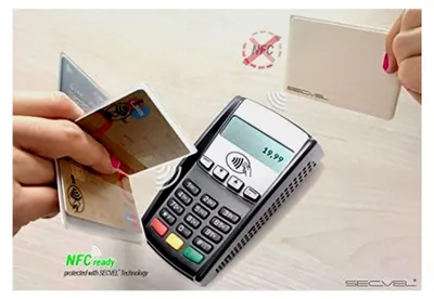 Produktbild von Patentierte Schutzhülle für 6 Karten | RFID NFC & Magnetfeld Blocker | Kartenschutz für Kreditkarte, EC-Karte, Personalausweis | 100% Datenschutz  von CTC/advanced (Mitglied der RW Gruppe) | Capri