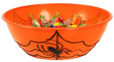 Produktbild von Orange Trick or Treat Spinnen Schale für Süßes oder Saures