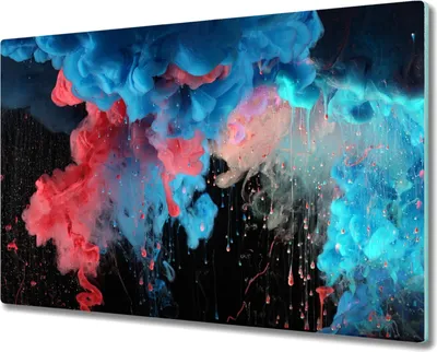 Produktbild von Coloray Schneidebrett Herdabdeckplatte 80x52 cm Kochplattenabdeckung Küchenbrett Hackbrett - bunte Wolken