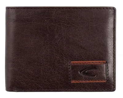 Produktbild von camel active Herrenbörse Lederbörse Jeansbörse braun brown panama