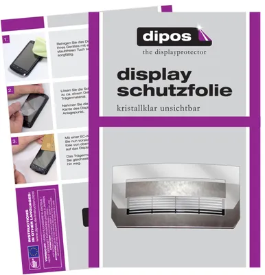 Produktbild von 2x Schutzfolie für Jura Z9 Tropfblech klar Displayschutzfolie Display Schutz