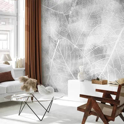 Produktbild von Selbstklebende Folie Fototapete - Nature in My Home - Third Variant 98x70 cm Blätter b-C-10043-a-c