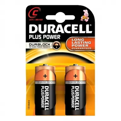 Produktbild von Alkali-Mangan-Batterie Plus Power DURACELL LR14/MN1400 (2 pcs)