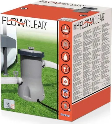 Produktbild von Bestway Swimmingpool-filter 2.000 Liter Pro Stunde Silber  Silber One Size