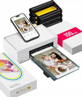 Immagine prodotto di Stampante fotografica portatile Liene Amber M100 4x6 con Bluetooth