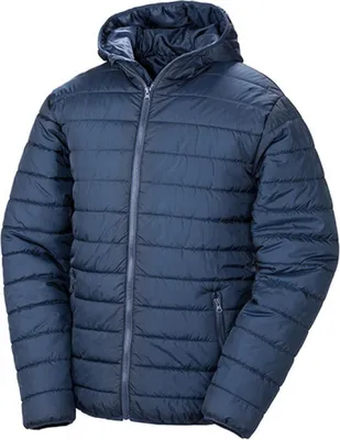 Immagine prodotto di Result Core R233M | Giacca imbottita da uomo / Idrorepellente e antivento - Colore: Navy/Navy - Taglia: 4XL