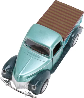 Obrázok produktu pre 1:32 Mierka zliatiny Pickup Truck Model Car dôkladné Vintage Classic Truck figúrka hračka pre domáce deti zbierka dekorácie zelená