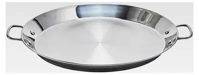 Produktbild von Guison Edelstahl-Bratpfanne mit Sandwichboden, silber, 40 cm