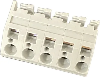 Produktbild von Wago 745-355 Leiterplattenklemme 6 mm² Rastermaß 10 mm 5-polig #740095