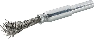 Produktbild von Format Pinselbürste Stahl gezopft 6mm 10x25x0,5mm