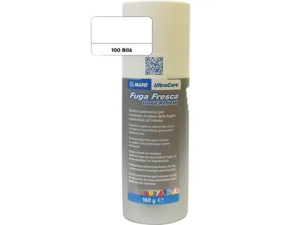 Obrázek produktu pro MAPEI® ULTRACARE Fuga Fresca 100 bílá 160 g barva na renovaci spár pro osvěžení barvy spár