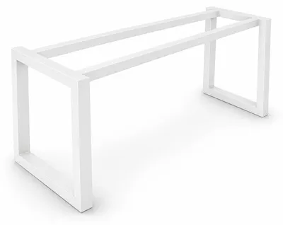 Produktbild von LogistSystem Möbelfüße Metall Loft 120×60×72 cm – Tischgestell Tischbeine pulverbeschichtet – Esstisch Schreibtisch Loft Industrial