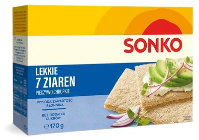 Immagine prodotto di Sonko Pane leggero ai sette cereali 170 g