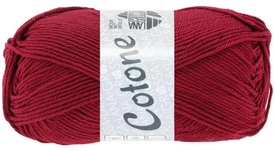 Produktbild von Lana Grossa - Cotone 0004 weinrot