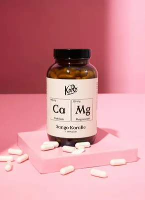 Produktbild von KoRo | Sango Meereskoralle Calcium + Magnesium Kapseln 180 Stück