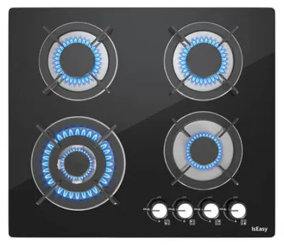 Immagine prodotto di IsEasy - MGBG-604B - Piano cottura a gas