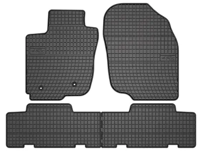 Zdjęcie produktu dla Dywaniki gumowe do Toyota RAV4 III 2006-2013 (SUV) – 4 szt., czarne, dopasowane – Wielganizator SolidPRO