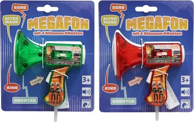 Produktbild von TOF Megafon mit Sound, 2-fach sortiert Sonstige