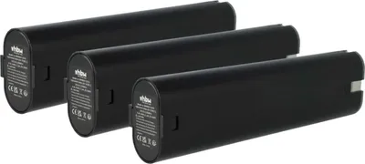Produktbild von vhbw 3x Akku Ersatz für Makita 9600 für Werkzeug (2100 mAh, NiMH, 9,6 V)