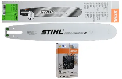 Produktbild von Stihl 30030005221 Schneidgarnitur Führungsschiene 50cm 3/8' 1,6mm+1xStihl 36520000072 original Halbmeißelkette 3/8' 50 cm