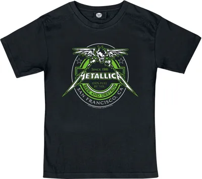Produktbild von Metallica T-Shirt Uni Metal-Kids - Fuel schwarz 164