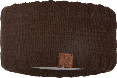Produktbild von Strickstirnband glatt Outlast® - schwarz, 5 | 49-53 cm