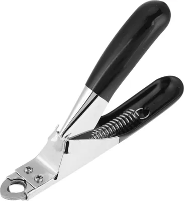 Produktbild von Tier-Krallenschere, Edelstahl, ergonomisch, für Hund & Katze, schwarz
