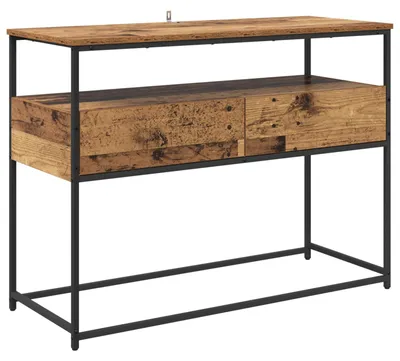 Imagen del producto de Mesa Consola Madera envejecida 100 x 40 x 75 cm