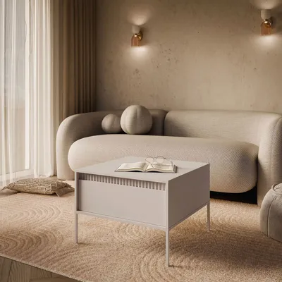 Produktbild von Couchtisch YASUMI mit Schublade Beige