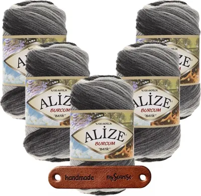 Produktbild von 5 x ALIZE Burcum Batik 1900 mit Label