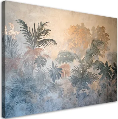 Produktbild von Feeby - Leinwand Bilder - Pflanzen natur - 30x20 cm - Deko Wohnzimmer - Wandbilder Schlafzimmer - Deko Aesthetic - Wand Deko - Leinwand Groß - Deko Zimmer - Leinwandbilder XXL