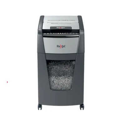 Obrázok produktu pre Rexel Optimum Auto+ 300M, Trhanie na malé častice, 23 cm, 2x 15 mm, 60 L, 55 dB, Dotyk