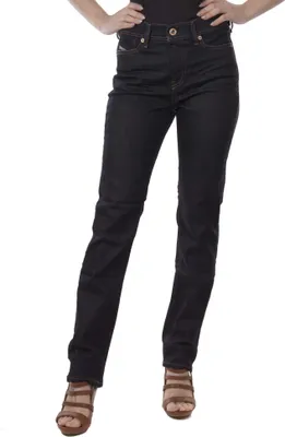 Produktbild von Diesel Reen 0853N Stretch Damen Jeans Hose Regular Straight
