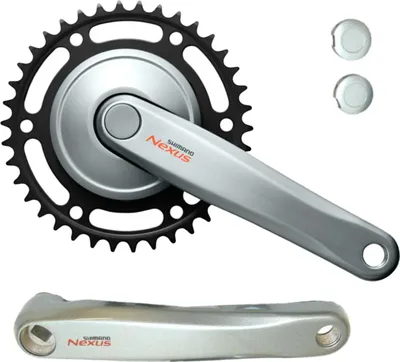 Zdjęcie produktu dla Mechanizm Korbowy 38 Zębów Aluminiowy Shimano Nexus Korba 170Mm Fc-C6000