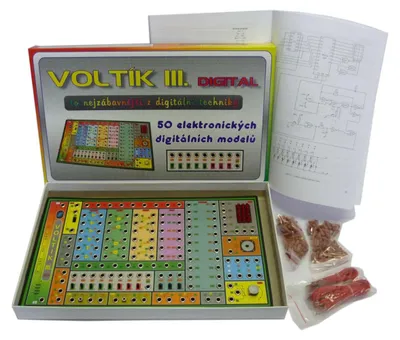 Obrázek produktu pro Voltík III. společenská hra na baterie v krabici 40x24,5x4,5cm