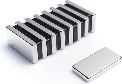 Produktbild von Top Magnesy - 10 Stück Neodym Magnete 40x20x5 mm N38 - extra starke Haftmagnete für Montage, Werkstatt & Industrie