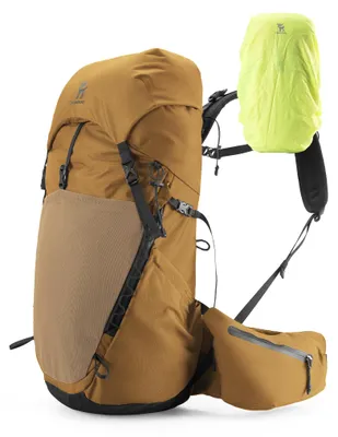 Wanderrucksack 25 l, wasserdicht, ergonomisch, atmungsaktiv, Khaki