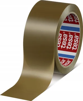 Produktbild von TESA Verpackungsklebeband 4120 Länge 66m Breite 50mm braun PVC-Folie, 6 Stück