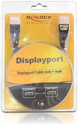 Produktbild von Delock 4k Premium Displayport-kabel 5 M    One Size