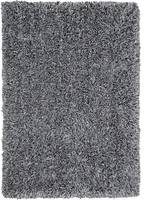 Produktbild von BELIANI Teppich Schwarz mit Weiß 160 x 230 cm Hochflor Getuftet universelle Design Klassisch