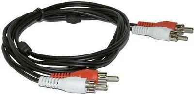 Zdjęcie produktu dla Microconnect AUDCC2, 2 x RCA, Męska, 2 x RCA, Męska, 1,5 m, Czarny