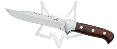 Produktbild von FOX - Festes Klingenmesser mit Fuchswaldholzgriff