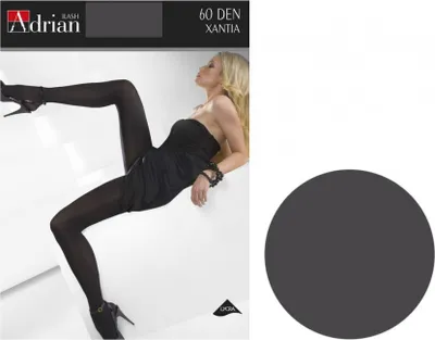 Produktbild von Strumpfhose Adrian Xantia 60 den glatte, blickdichte Strumpfhose 5 Fumo