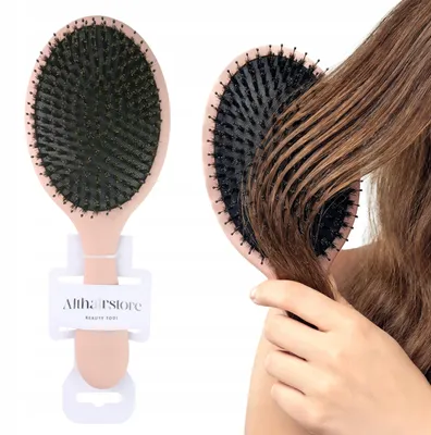 Produktbild von Althair RoyalTouch Premium Haarbürste mit Wildschweinborsten