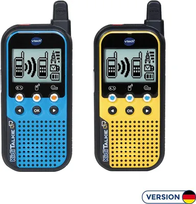 Obrázek produktu pro VTech 518564, Vysílačka pro děti, 4 rok/roky, 270 g, Modrá, Žlutá