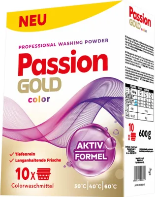 Obrázek produktu pro Barvící Prášek Passion Gold - Profesionální Ochranná Barva pro Textil, 600g