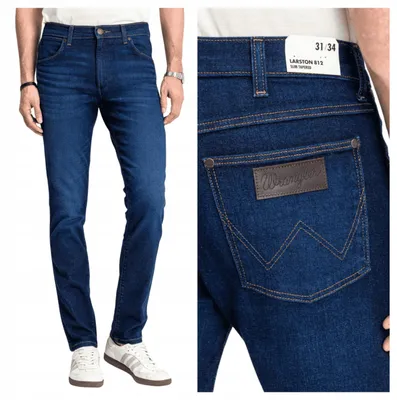 Produktbild von Wrangler | Larston Night Shade Herren-Jeans Slim Fit W30 L34